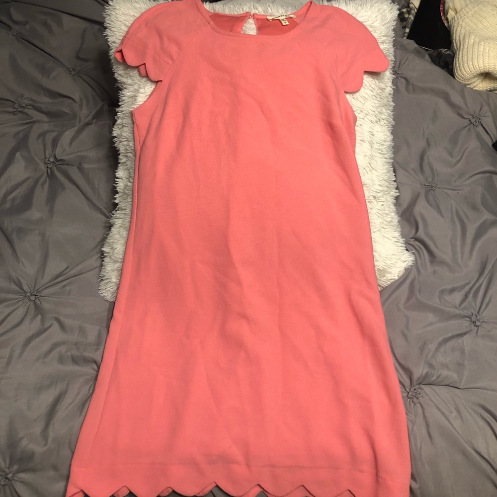 monteau short pink dress
